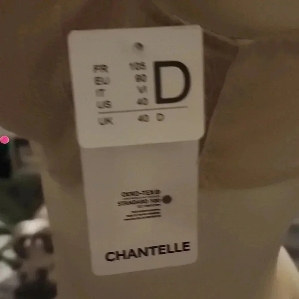 CHANTELLE RIVE GAUCHE FULL COVERAGE UNLINED BRA SIZE 40D - Picture 4 of 6